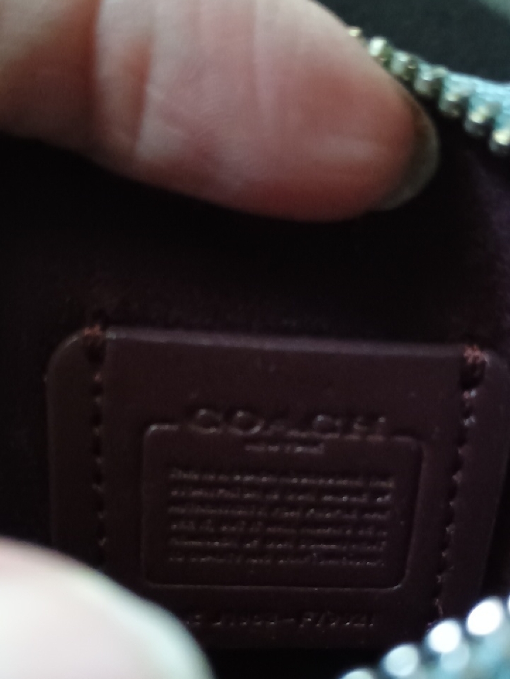 NWOT Coach Party Owl Wristlet - Picture 7 of 10